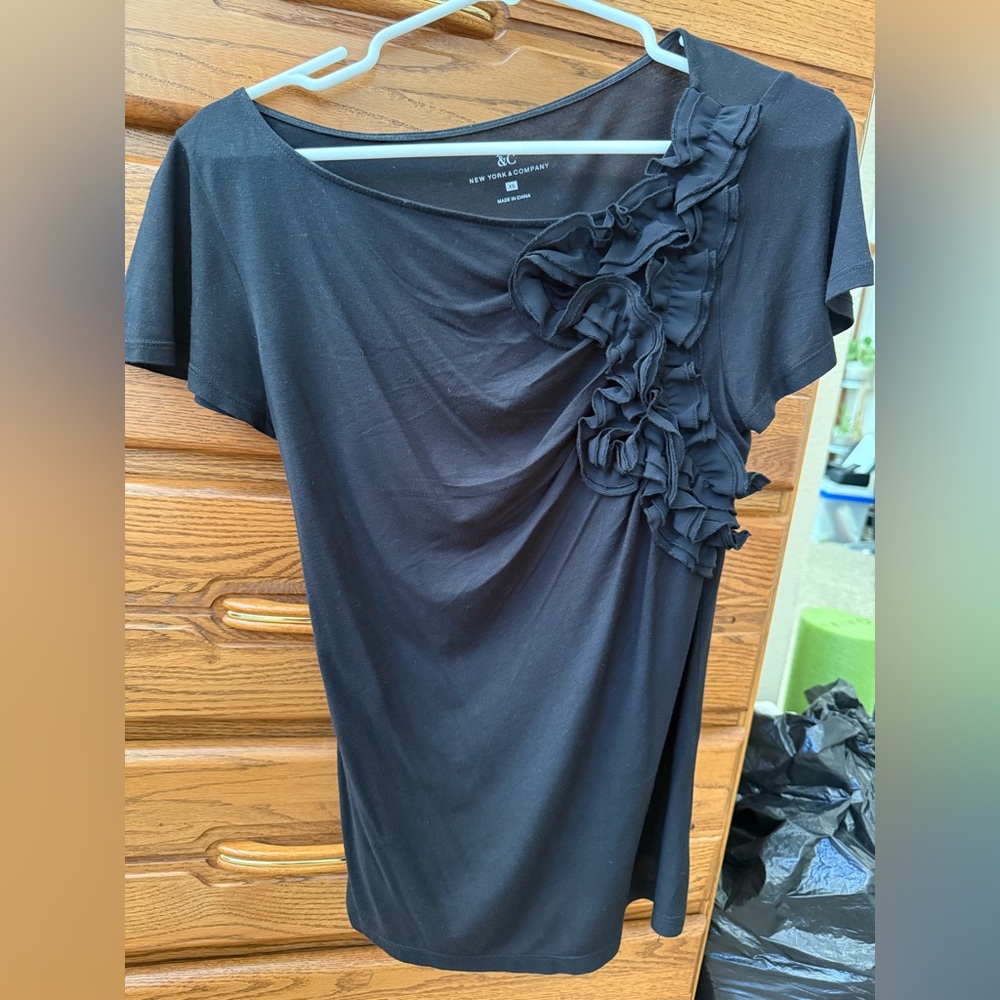 New York & Company Black Top